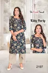 Kitty Party By Tft Vetican Printed Kurti With Bottom Orders In India